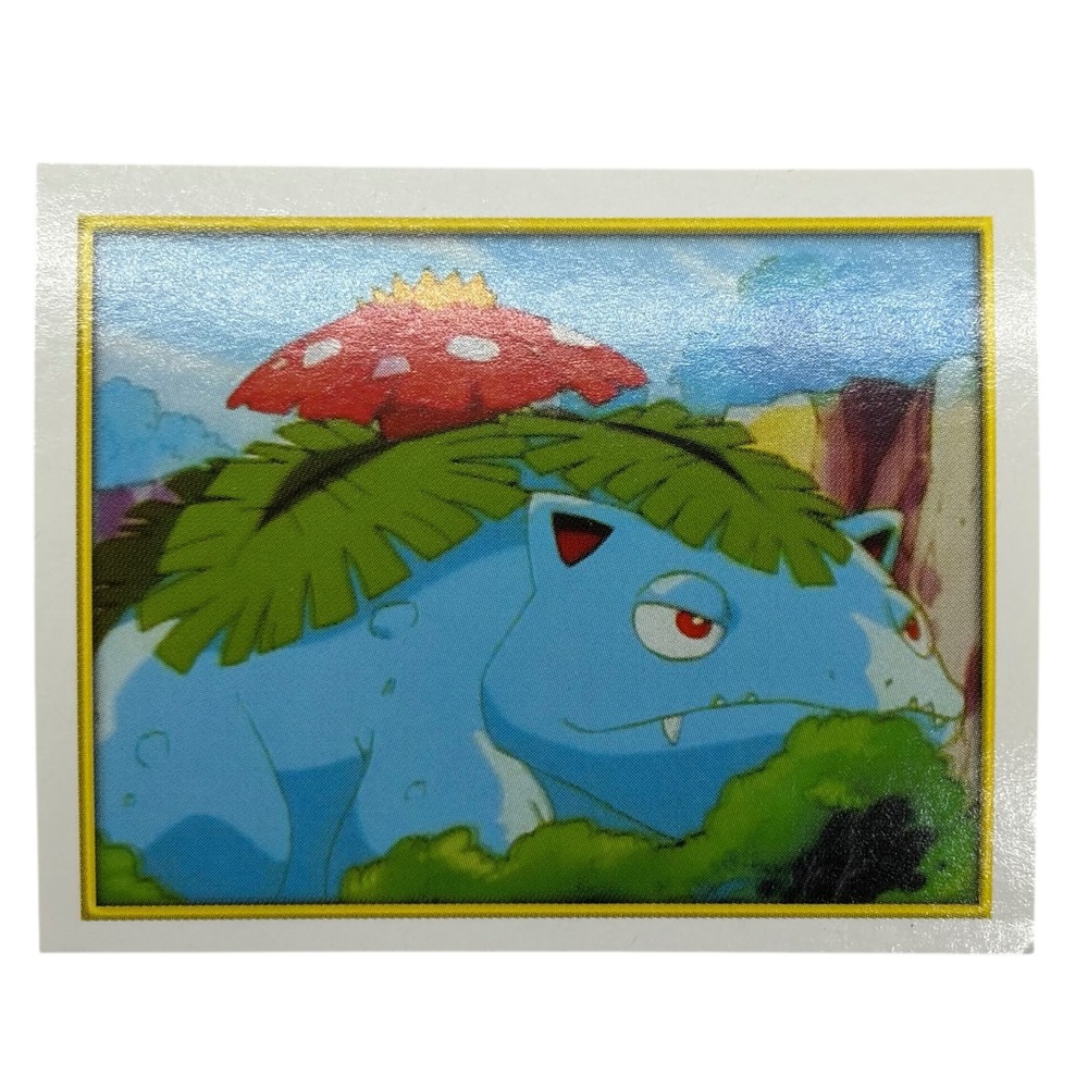 Pokemon 2000 Merlin Collections Venusaur Sticker 125 Vintage Nintendo